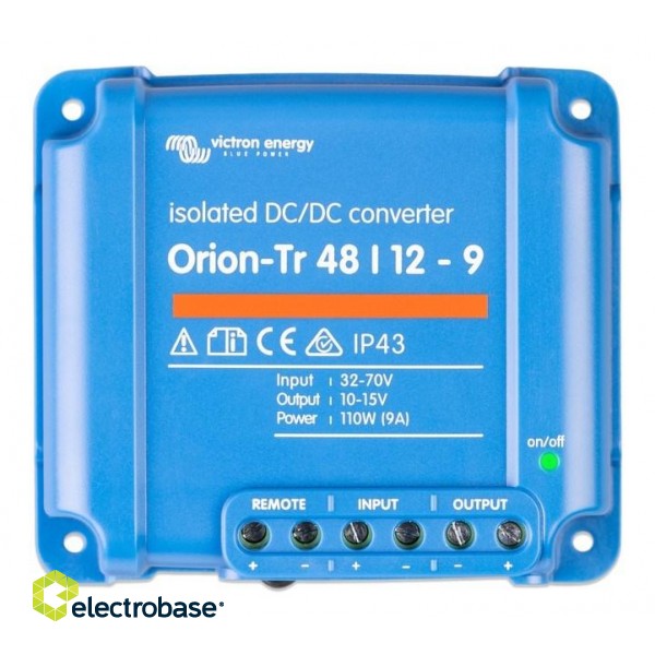Victron Energy Orion-Tr 48/12-9 110 W DC-DC isolated converter (ORI481210110) paveikslėlis 3