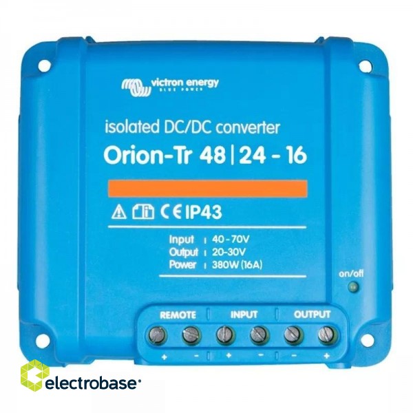 Victron Energy Orion-Tr 48/24-16A 380 W automotive inverter (ORI482441110)