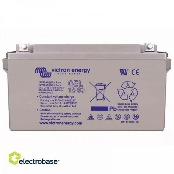Battery VICTRON ENERGY GEL Deep Cycle 12V/90Ah (BAT412800104)