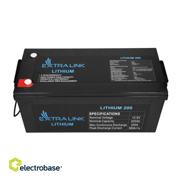 Extralink EX.30479 industrial rechargeable battery Lithium Iron Phosphate (LiFePO4) 200000 mAh 12.8 V image 5