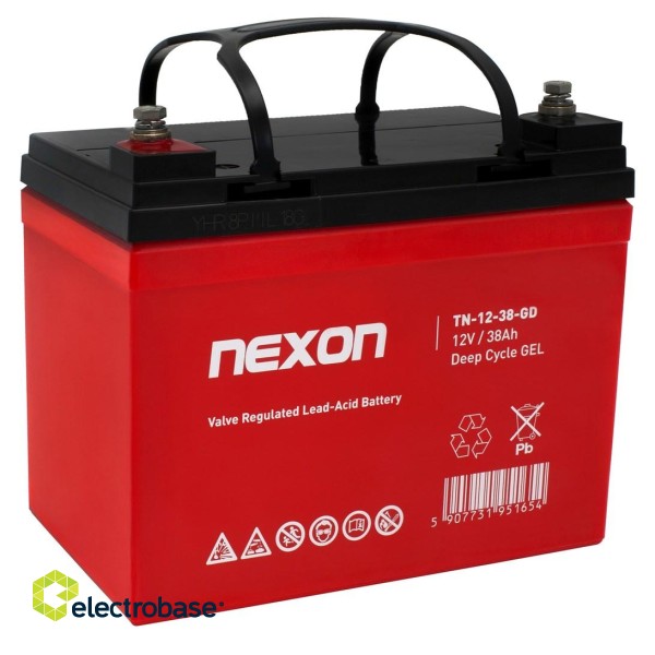 NEXON GEL BATTERY 12V 38AH LONG LIFE 12L