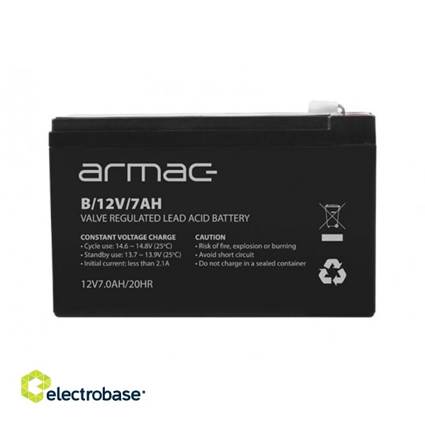 Universal gel battery for Ups Armac B/12V/7Ah фото 1