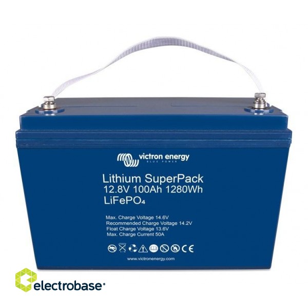 Victron Energy LiFePO4 SuperPack BAT512110710 12,8V/100Ah battery paveikslėlis 2