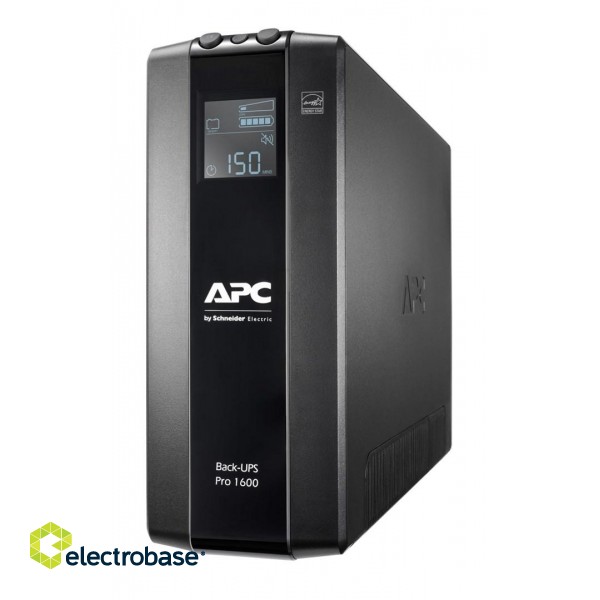 APC BR1600MI uninterruptible power supply (UPS) Line-Interactive 1.6 kVA 960 W 8 AC outlet(s) image 1