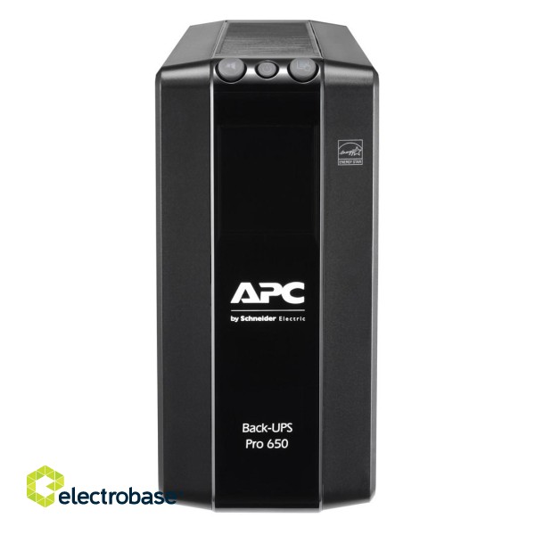 APC BR650MI uninterruptible power supply (UPS) Line-Interactive 0.65 kVA 390 W 6 AC outlet(s) image 1