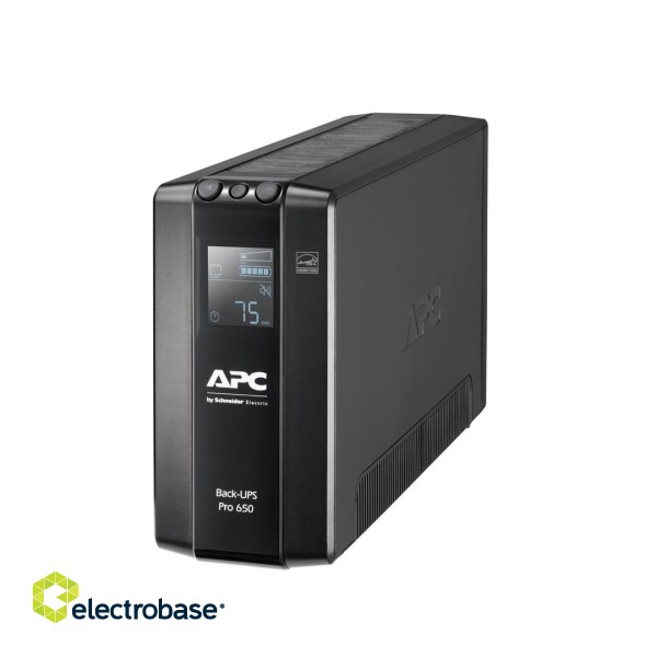 APC BR650MI uninterruptible power supply (UPS) Line-Interactive 0.65 kVA 390 W 6 AC outlet(s) image 2