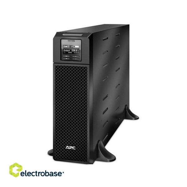 APC Smart-UPS On-Line uninterruptible power supply (UPS) Double-conversion (Online) 5 kVA 4500 W 12 AC outlet(s) фото 1