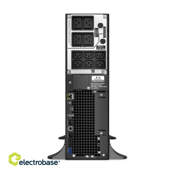 APC Smart-UPS On-Line uninterruptible power supply (UPS) Double-conversion (Online) 5 kVA 4500 W 12 AC outlet(s) фото 2