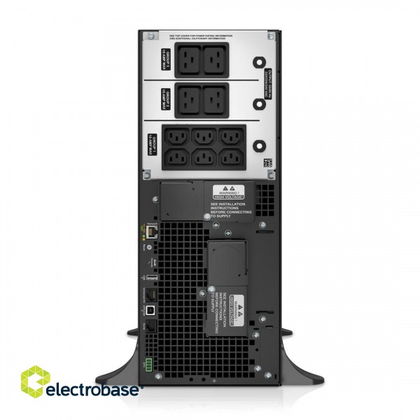 APC Smart-UPS On-Line uninterruptible power supply (UPS) Double-conversion (Online) 6 kVA 6000 W 10 AC outlet(s) image 7