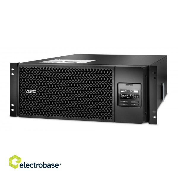 APC Smart-UPS On-Line uninterruptible power supply (UPS) Double-conversion (Online) 6 kVA 6000 W 10 AC outlet(s) фото 7