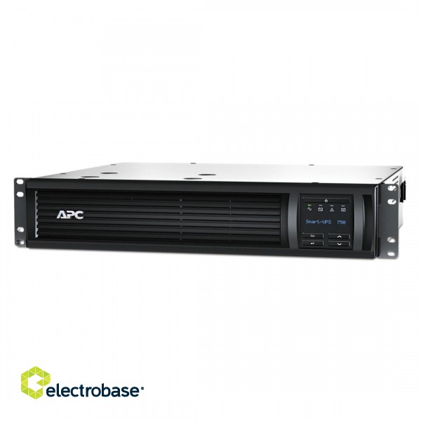 APC Smart-UPS 750VA uninterruptible power supply (UPS) Line-Interactive 0.75 kVA 500 W 4 AC outlet(s) image 1