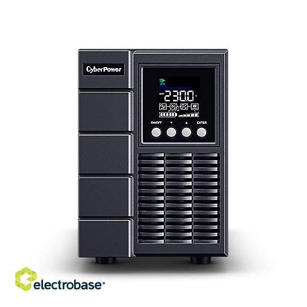 CyberPower OLS2000EA-DE uninterruptible power supply (UPS) Double-conversion (Online) 2 kVA 1800 W 4 AC outlet(s) image 2