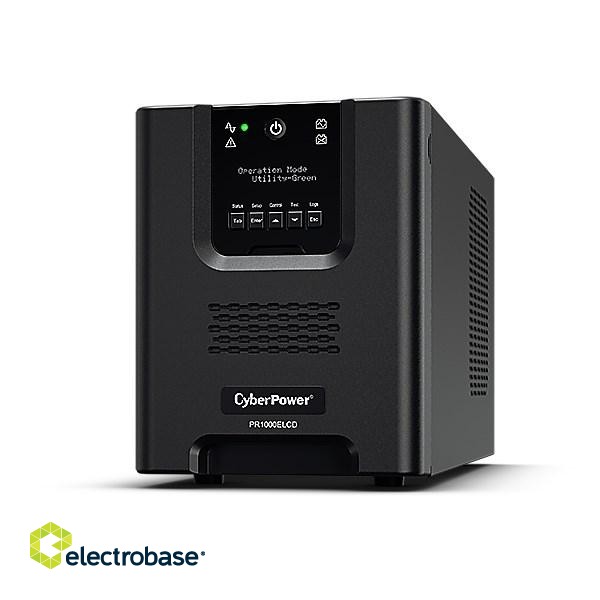 CyberPower PR1000ELCD uninterruptible power supply (UPS) Line-Interactive 1 kVA 900 W 8 AC outlet(s) image 3