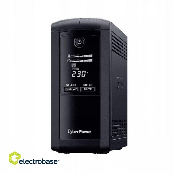 CyberPower Tracer III VP1600ELCD-FR uninterruptible power supply (UPS) Line-Interactive 1.6 kVA 900 W 5 AC outlet(s) image 4