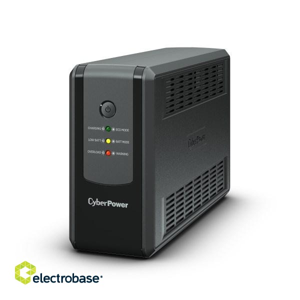 CyberPower UT650EG-FR uninterruptible power supply (UPS) Line-Interactive 0.65 kVA 360 W 3 AC outlet(s) image 1
