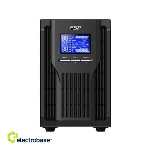 FSP Champ Tower 2K uninterruptible power supply (UPS) Double-conversion (Online) 2 kVA 1800 W image 2