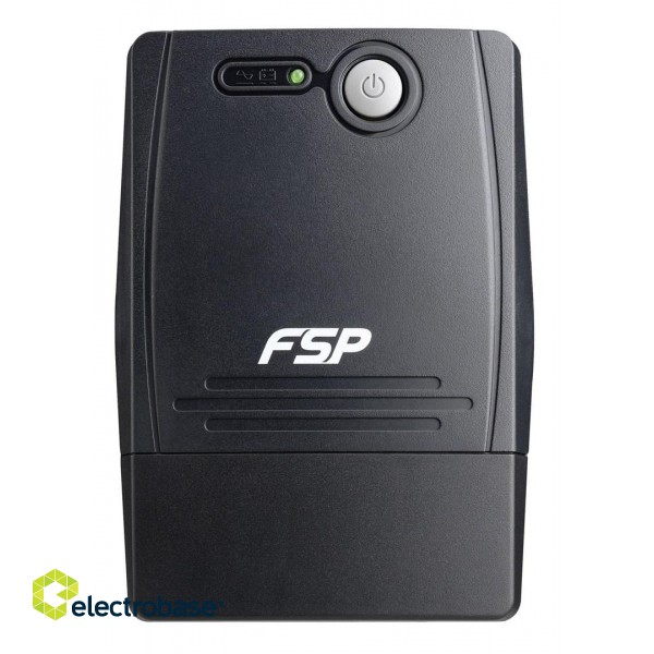 FSP FP 600 uninterruptible power supply (UPS) Line-Interactive 0.6 kVA 360 W 2 AC outlet(s) image 2