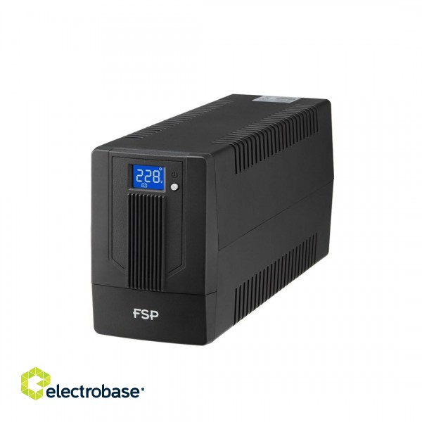 FSP iFP 600 uninterruptible power supply (UPS) Line-Interactive 0.6 kVA 360 W 2 AC outlet(s) фото 1