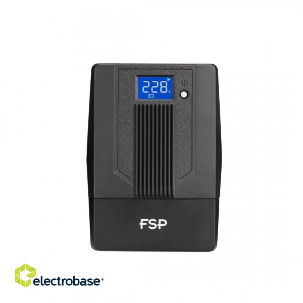 FSP iFP 600 uninterruptible power supply (UPS) Line-Interactive 0.6 kVA 360 W 2 AC outlet(s) фото 2