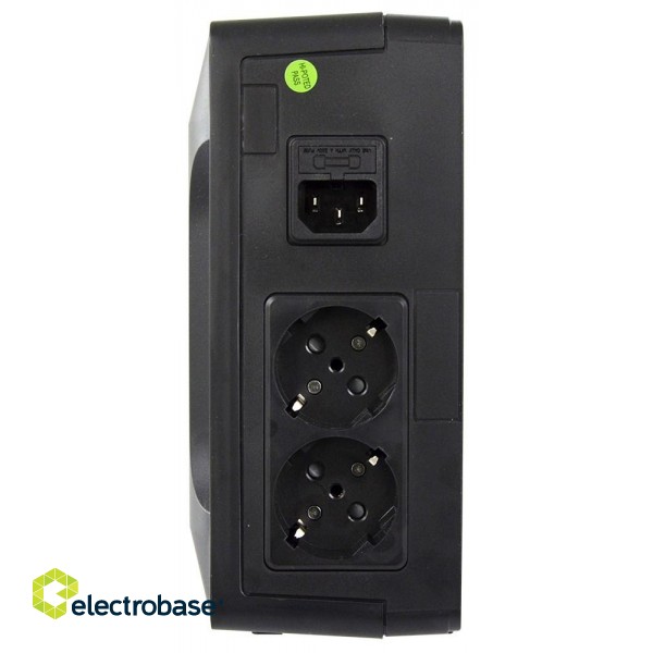 FSP Nano 800 uninterruptible power supply (UPS) Standby (Offline) 0.8 kVA 480 W 2 AC outlet(s) фото 6