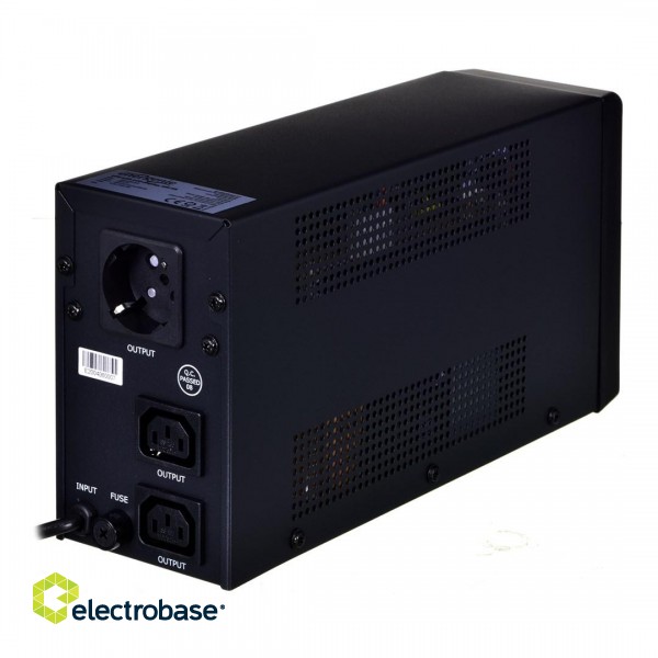 Gembird EG-UPS-031 uninterruptible power supply (UPS) 0.65 kVA 390 W 3 AC outlet(s) image 3
