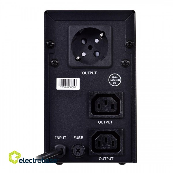Gembird EG-UPS-031 uninterruptible power supply (UPS) 0.65 kVA 390 W 3 AC outlet(s) фото 5