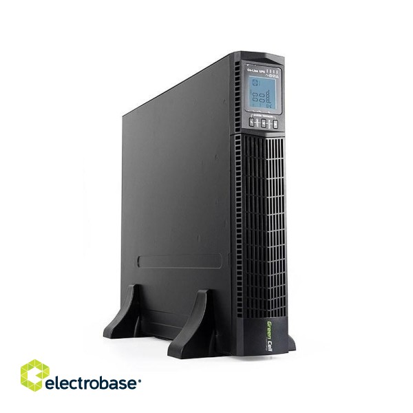 Green Cell UPS14 uninterruptible power supply (UPS) Double-conversion (Online) 2 kVA 1800 W 6 AC outlet(s) image 1