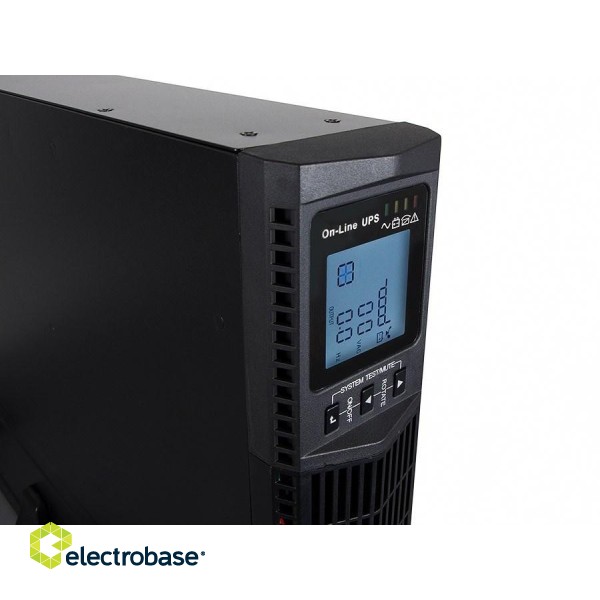 Green Cell UPS15 uninterruptible power supply (UPS) Double-conversion (Online) 3 kVA 2700 W 6 AC outlet(s) paveikslėlis 4