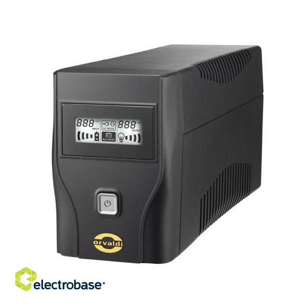 Orvaldi VPS 800 uninterruptible power supply (UPS) Line-Interactive 0.8 kVA 480 W 4 AC outlet(s) image 2