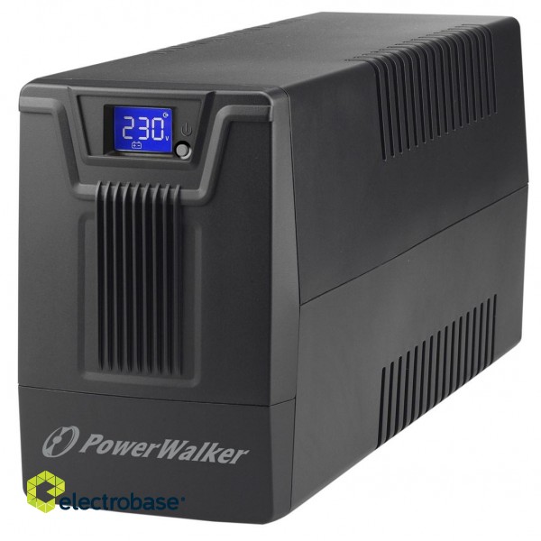 PowerWalker VI 600 SCL FR Line-Interactive 0.6 kVA 360 W 2 AC outlet(s) image 1