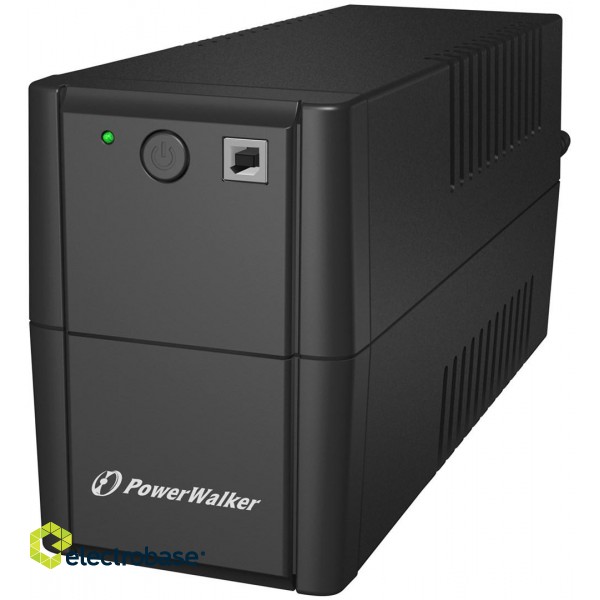 PowerWalker VI 650 SH FR uninterruptible power supply (UPS) Line-Interactive 0.65 kVA 360 W 2 AC outlet(s) фото 1