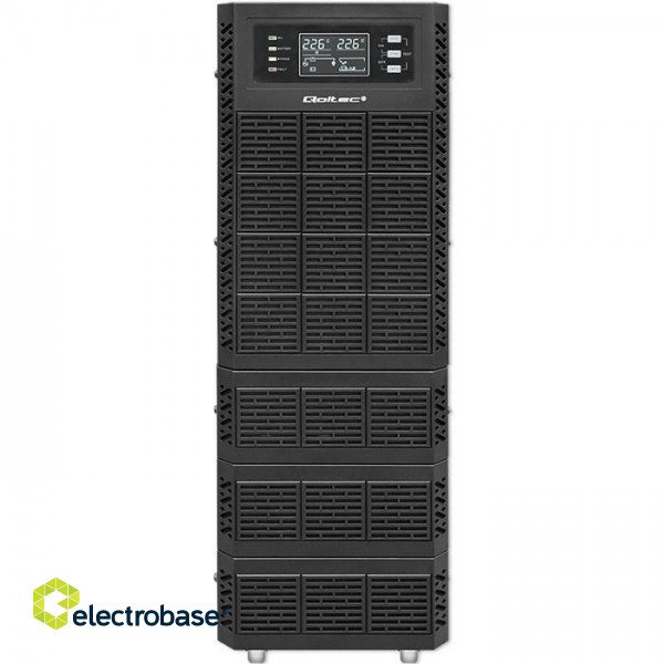 QOLTEC UPS 10KVA | 10000W | POWER FACTOR 1.0 | LCD image 7