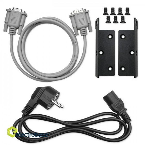 Qoltec 52285 Uninterruptible Power Supply UPS for RACK | 1kVA | 1000W | Power factor 1.0 | LCD | EPO | USB | On-line paveikslėlis 9