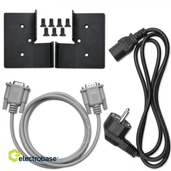 Qoltec 52286 Uninterruptible Power Supply UPS for RACK | 2.4kVA | 2400W | Power factor 1.0 | LCD | EPO | USB | On-line image 5