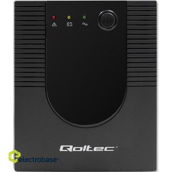 Qoltec 53776 uninterruptible power supply (UPS) Line-Interactive 1.5 kVA 900 W 4 AC outlet(s) paveikslėlis 7