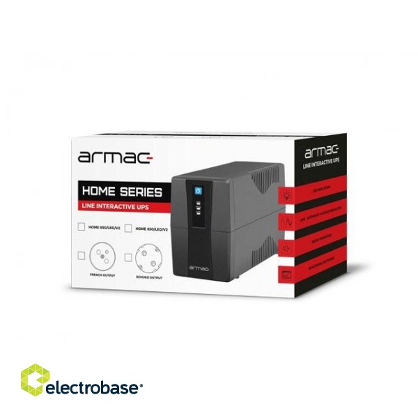 UPS ARMAC HOME LITE LINE-INT 2X230V  PL USB-B H650E/LEDV2 image 7