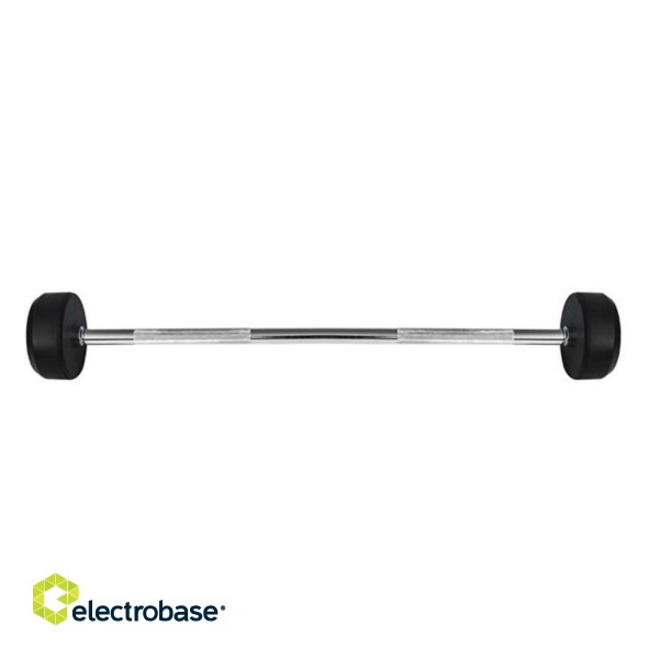 HMS GSG40 fixed barbell/rubber bar 40 kg image 1