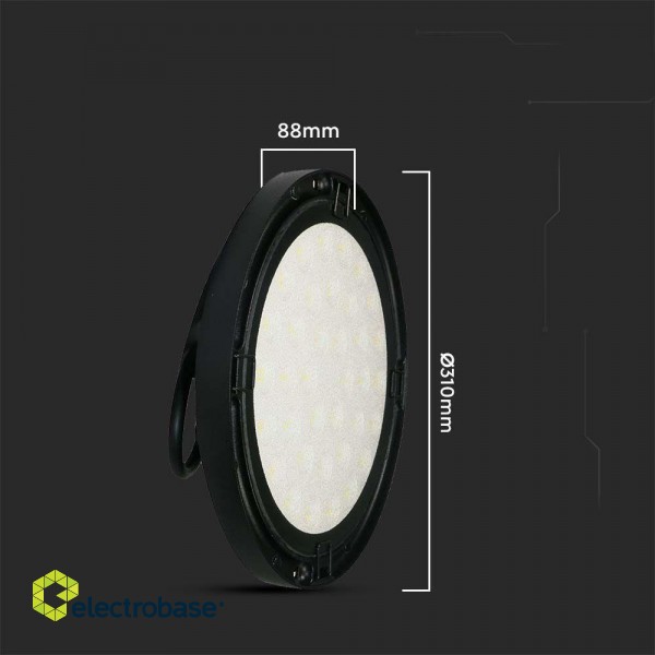 LED High Bay V-TAC 200W 110st 120Lm/W IP65 VT-92200 4000K 20400lm luminaire image 3