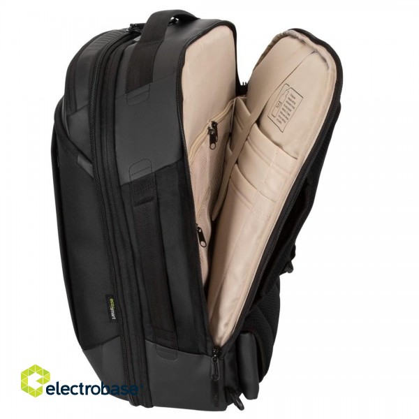 Targus TBB612GL backpack Casual backpack Black Recycled plastic фото 9