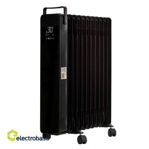 Electric oil heater 2500W Wi-Fi Black 11 image 2