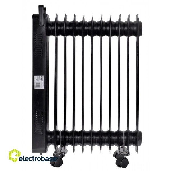 Electric oil heater 2500W Wi-Fi Black 11 image 4