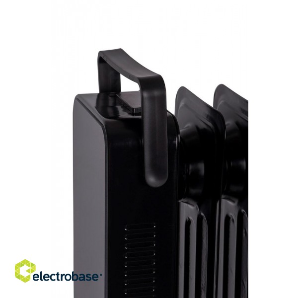 Electric oil heater 2500W Wi-Fi Black 11 image 6