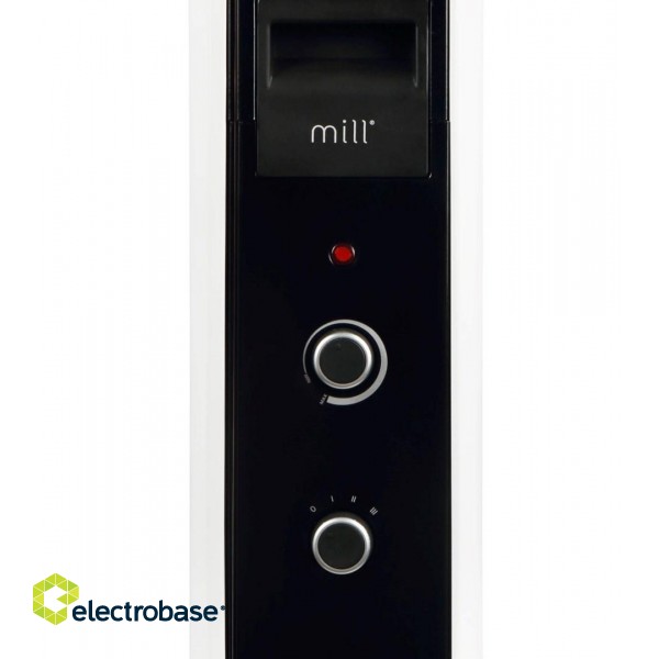 Mill AB-H1000MEC electric space heater Radiator Indoor White 1000 W paveikslėlis 3
