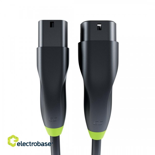 Green Cell EVKABGC01 electric vehicle charging cable Black Type 2 3 5 m paveikslėlis 6