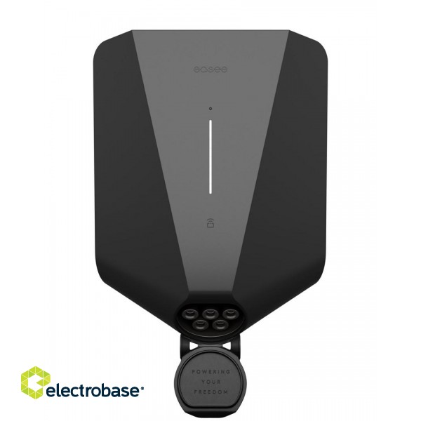 Easee Home 22kW wallbox charging station Black image 2