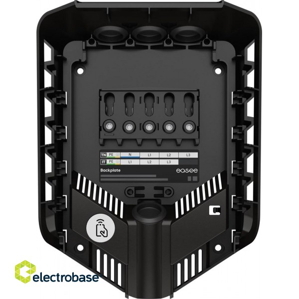 Easee Home 22kW wallbox charging station Black image 9