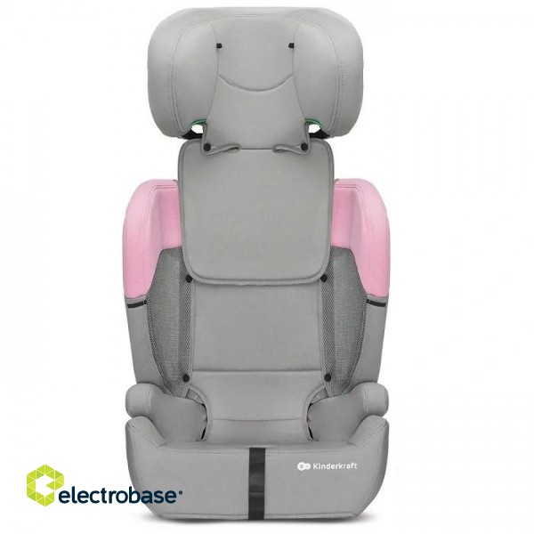 Kinderkraft COMFORT UP I-SIZE baby car seat (9 - 36 kg; 15 months - 12 years) Pink image 4