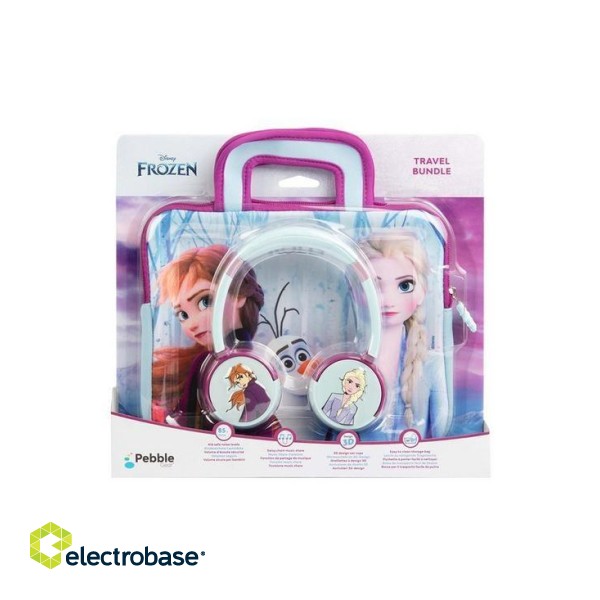 Pebble Gear ™ Frozen school bag + headphones set фото 2
