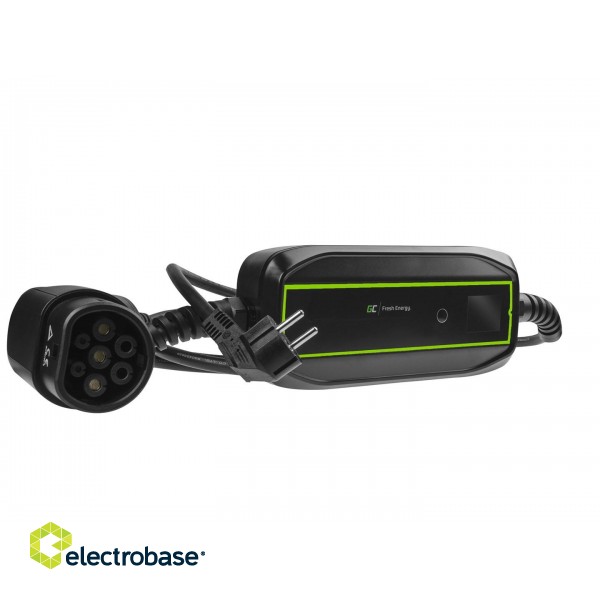 Green Cell EV16 electric vehicle charging station Black 1 Built-in display LCD image 5