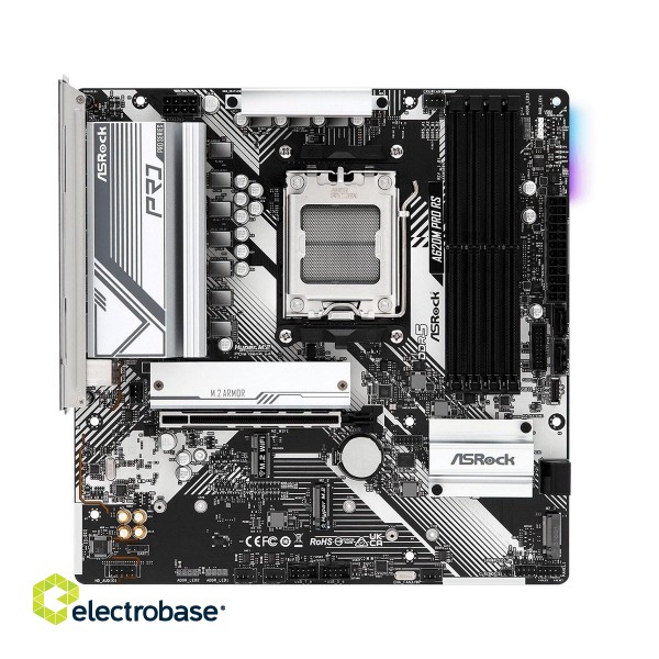 Asrock A620M Pro RS motherboard image 3